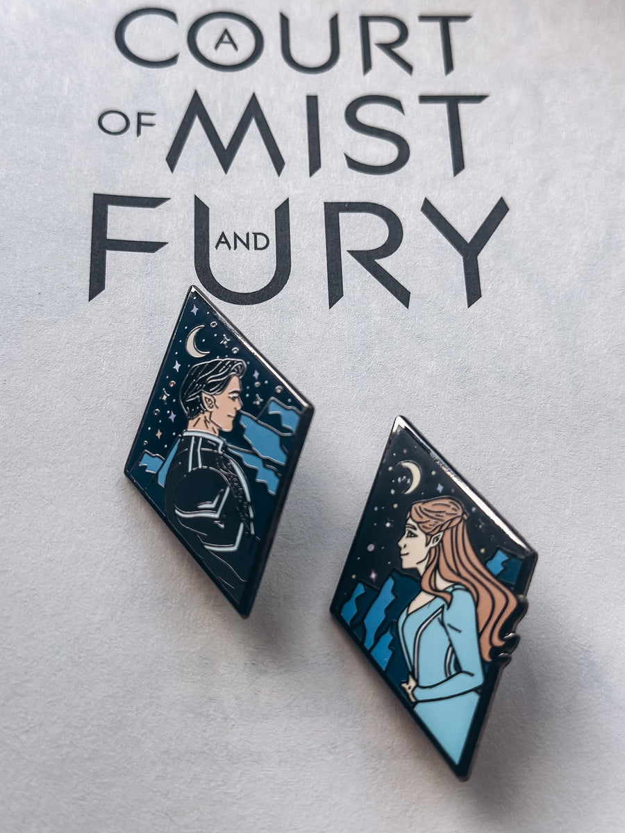 Rhysand Acotar Inspired Enamel Pin Ten Points