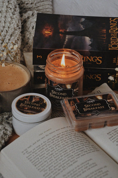 SECOND BREAKFAST  - LOTR Inspired Soy Candle Scent Notes: Cornucopia