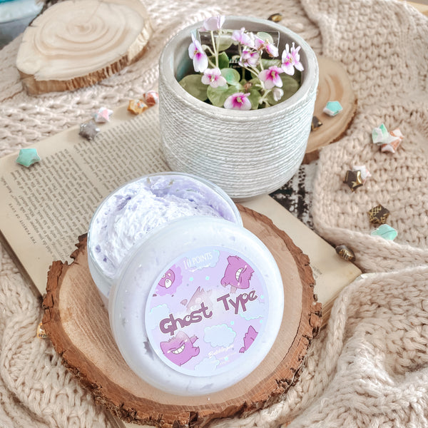 Ghost Type -  Whipped Soap  Scented in Bubblegum