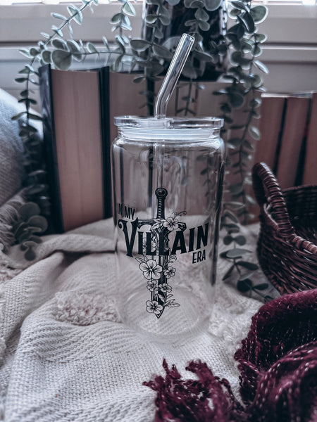 VILLAIN ERA - Glass Tumbler