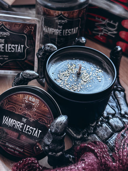 THE VAMPIRE LESTAT - Bookish Inspired Soy Candle Scent Notes: Dragons Blood