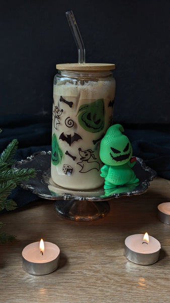 Oogie Boogie - Glass Tumbler