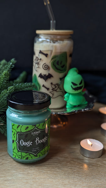 Oogie Boogie - NBX Inspired Soy Candle Scent Notes: Marshmallow