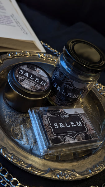 SALEM -  Soy Candle Scent Notes: Cinnamon Spice