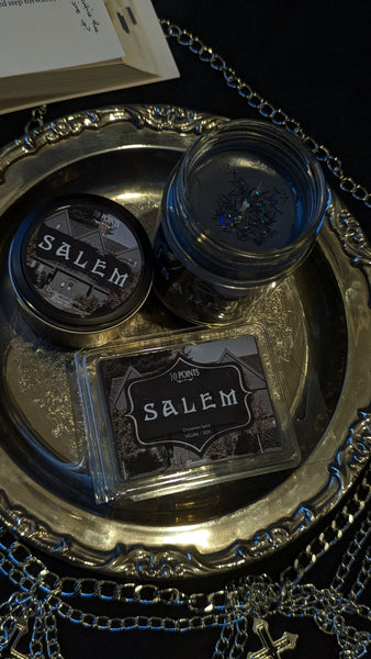 SALEM -  Soy Candle Scent Notes: Cinnamon Spice