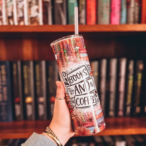 Books & Coffee - Tumbler